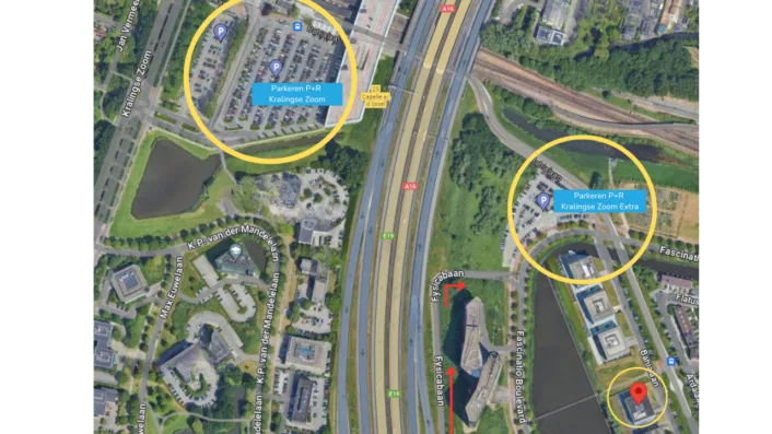 Parkeren PR Kralingse Zoom